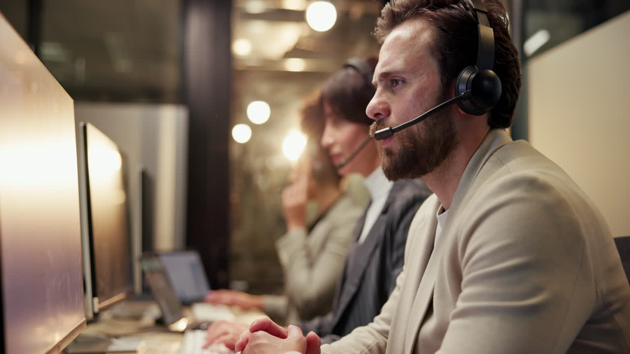 Supportteam i arbeid