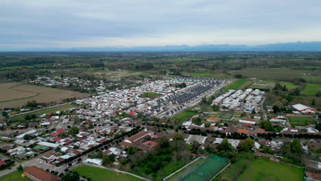 san javier de loncomilla chile calles maule vista aérea desde drone