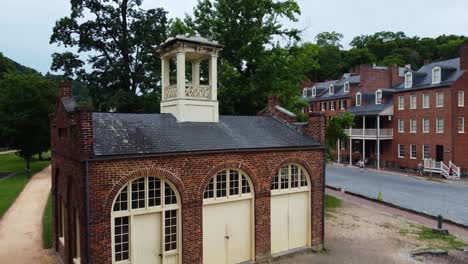 harper's ferry, west virginia, sitio de la incursión de john brown para incitar una rebelión masiva de esclavos en el sur de los estados unidos