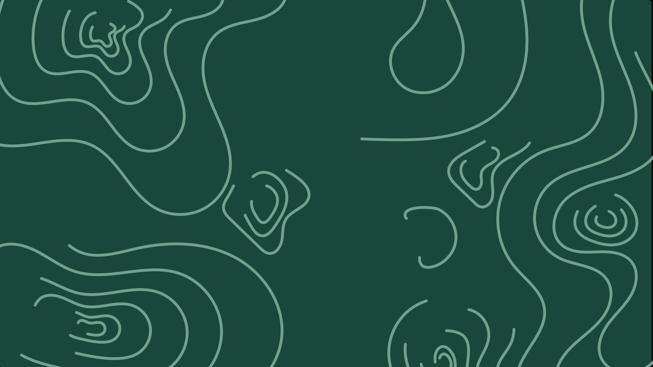 The background full of animated lines and circles with wave motion, After effect