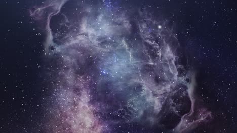 el universo está lleno de estrellas y nebulosas