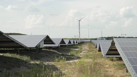 solar panel farm in belgium