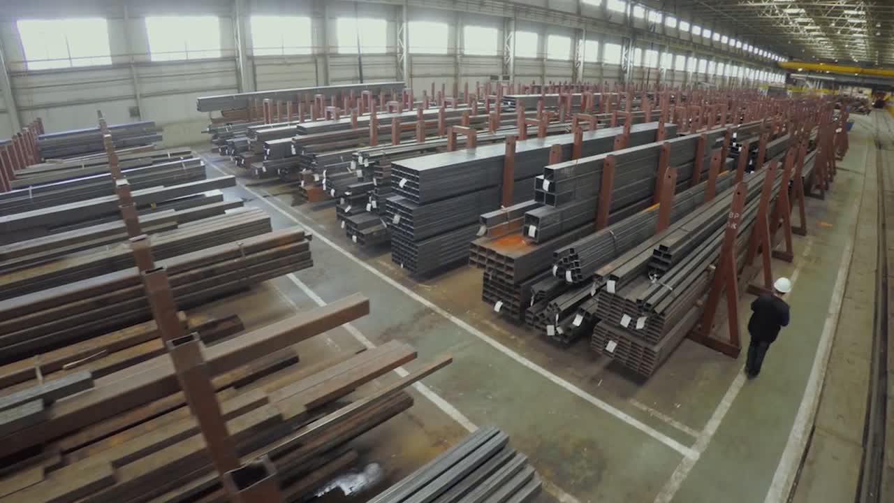 instalación de almacenamiento de almacenes de acero