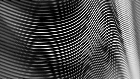 animación del patrón de onda gris en un bucle sin costuras.