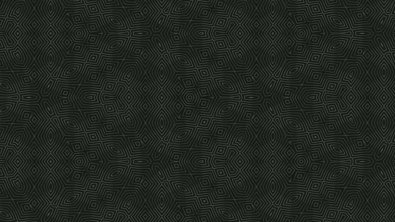 Computerized animation of monochromatic mosaic pattern sheet moving down from top