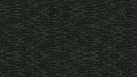 animación computarizada de la hoja de patrón de mosaico monocromático que se mueve hacia abajo desde arriba