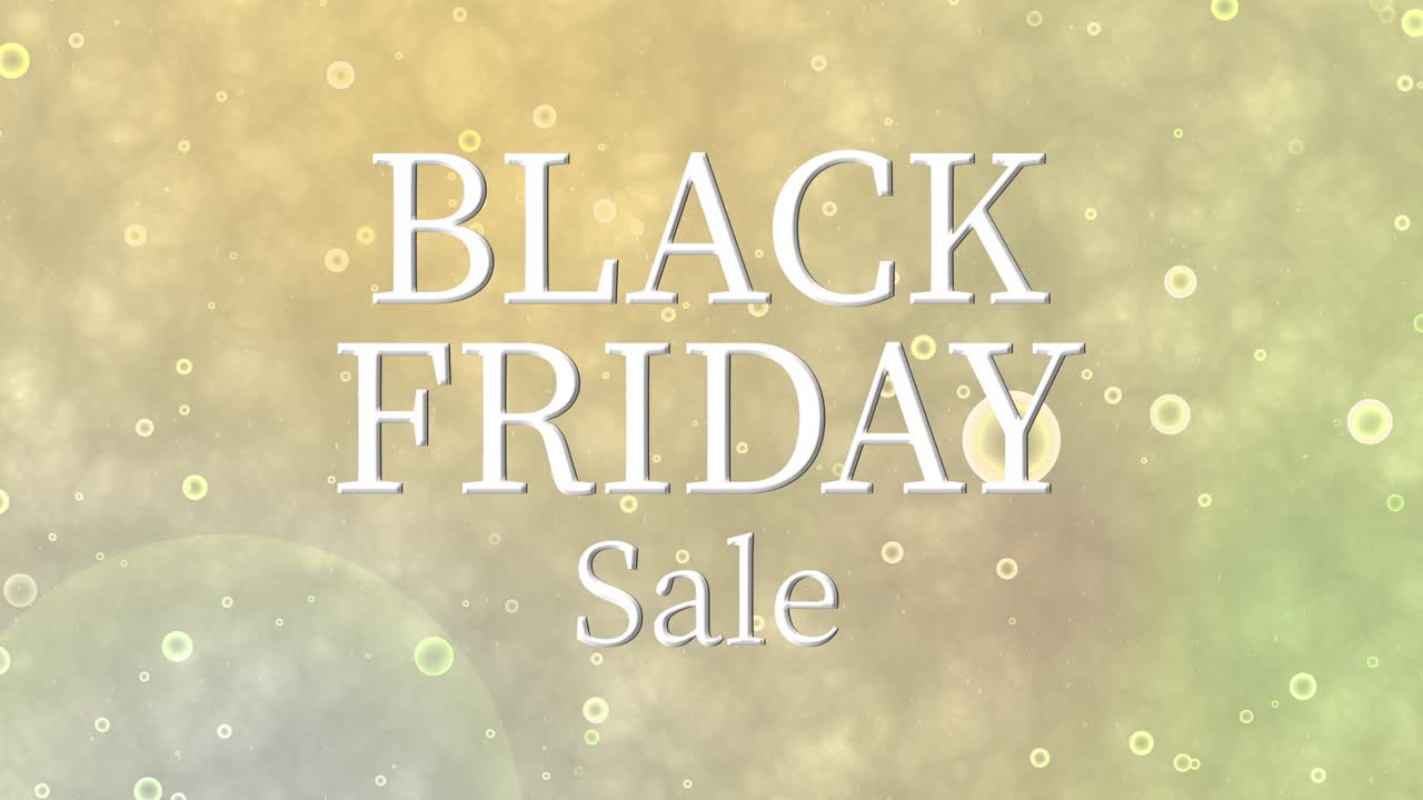 블랙 프라이데이 이벤트 텍스트 애니메이션 모션 그래픽