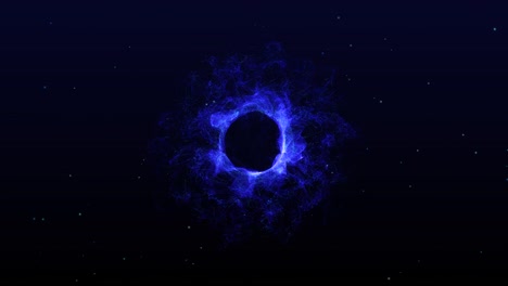 blue animated circles particles light background 4k