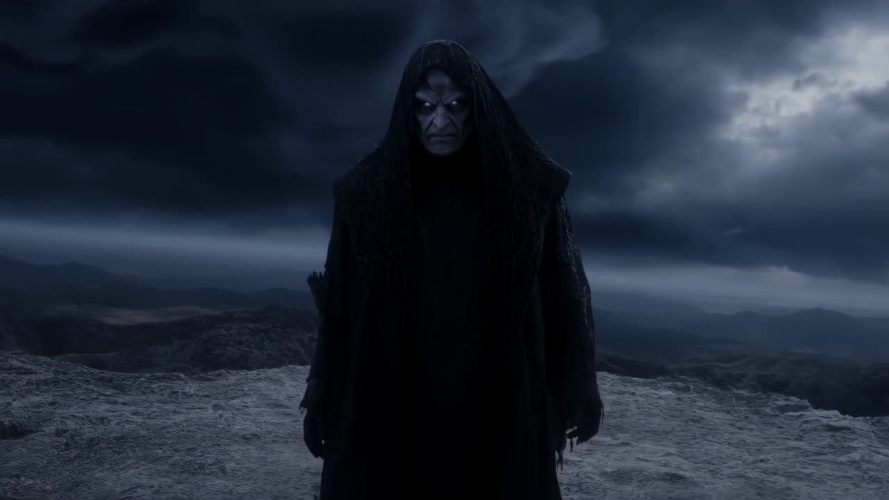Dark Wizard with Magic