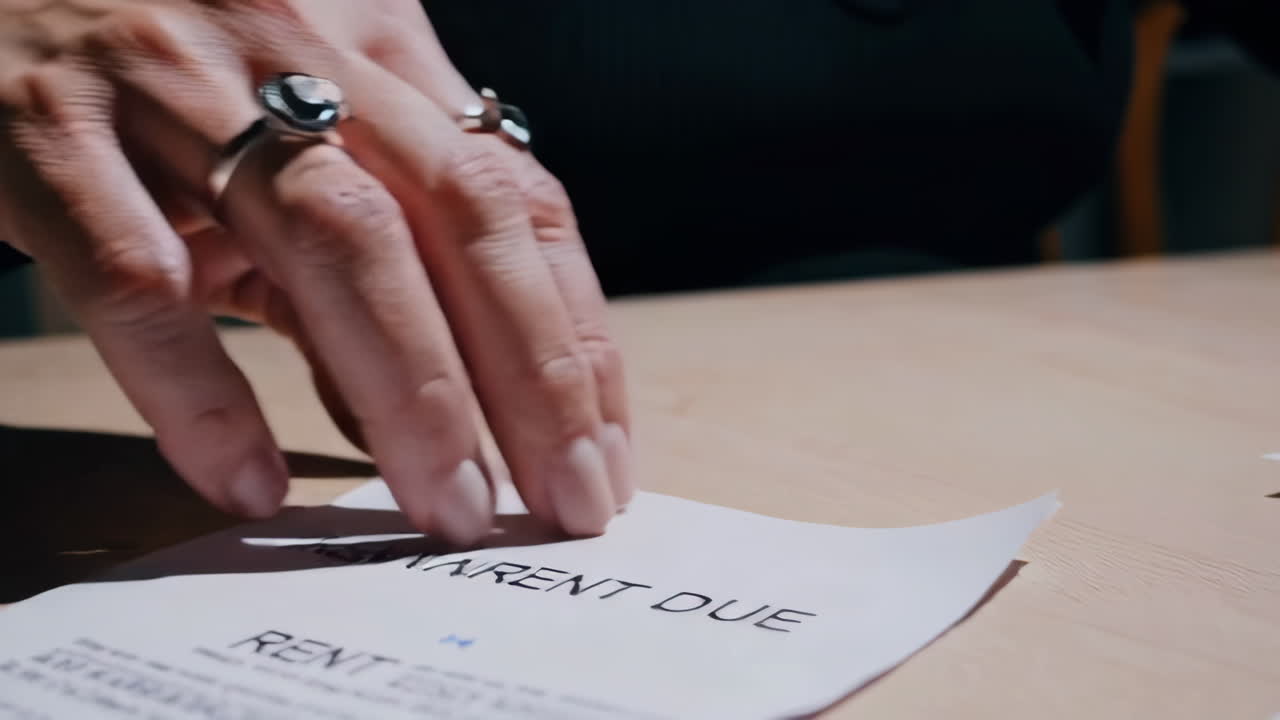 Woman Dealing with Financial Issues