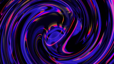 abstracto azul púrpura colorido líquido círculo brillante animación de fondo