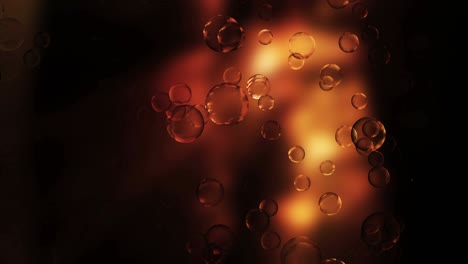 abstract bubbles background loop