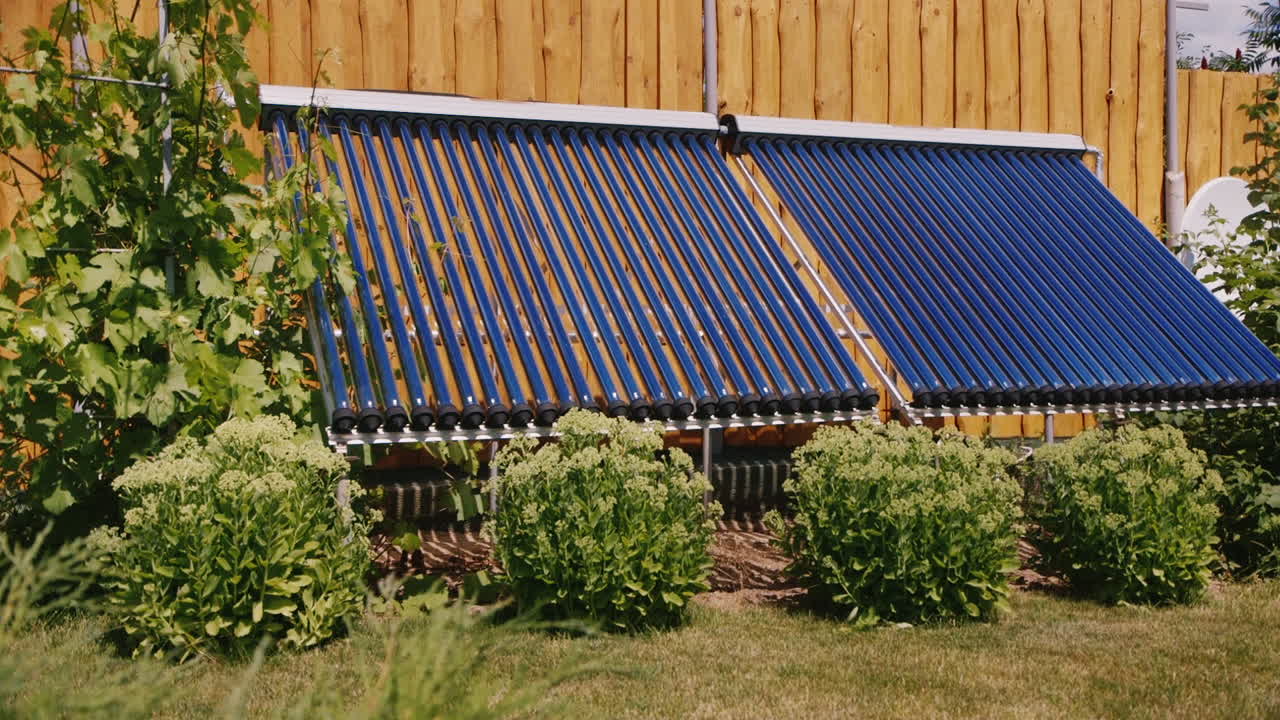 colector solar para calentamiento de agua de piscina