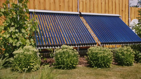 colector solar para calentamiento de agua de piscina