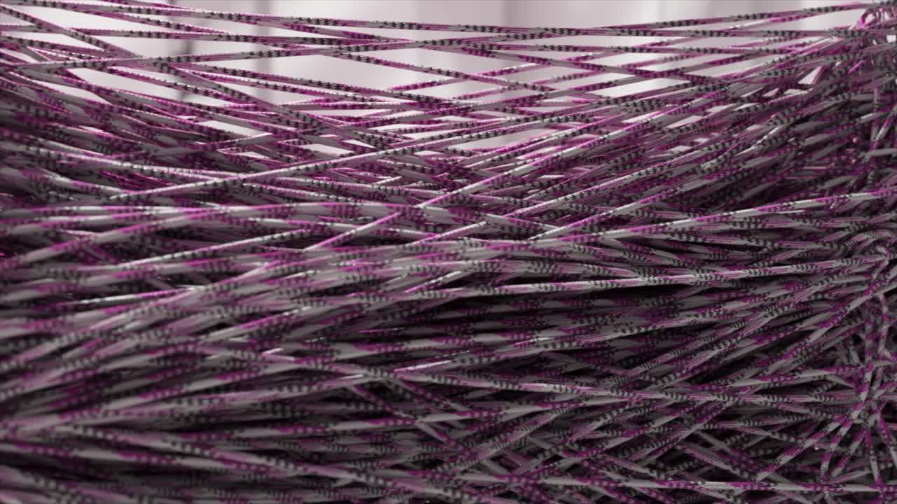 абстрактные переплетенные веревки