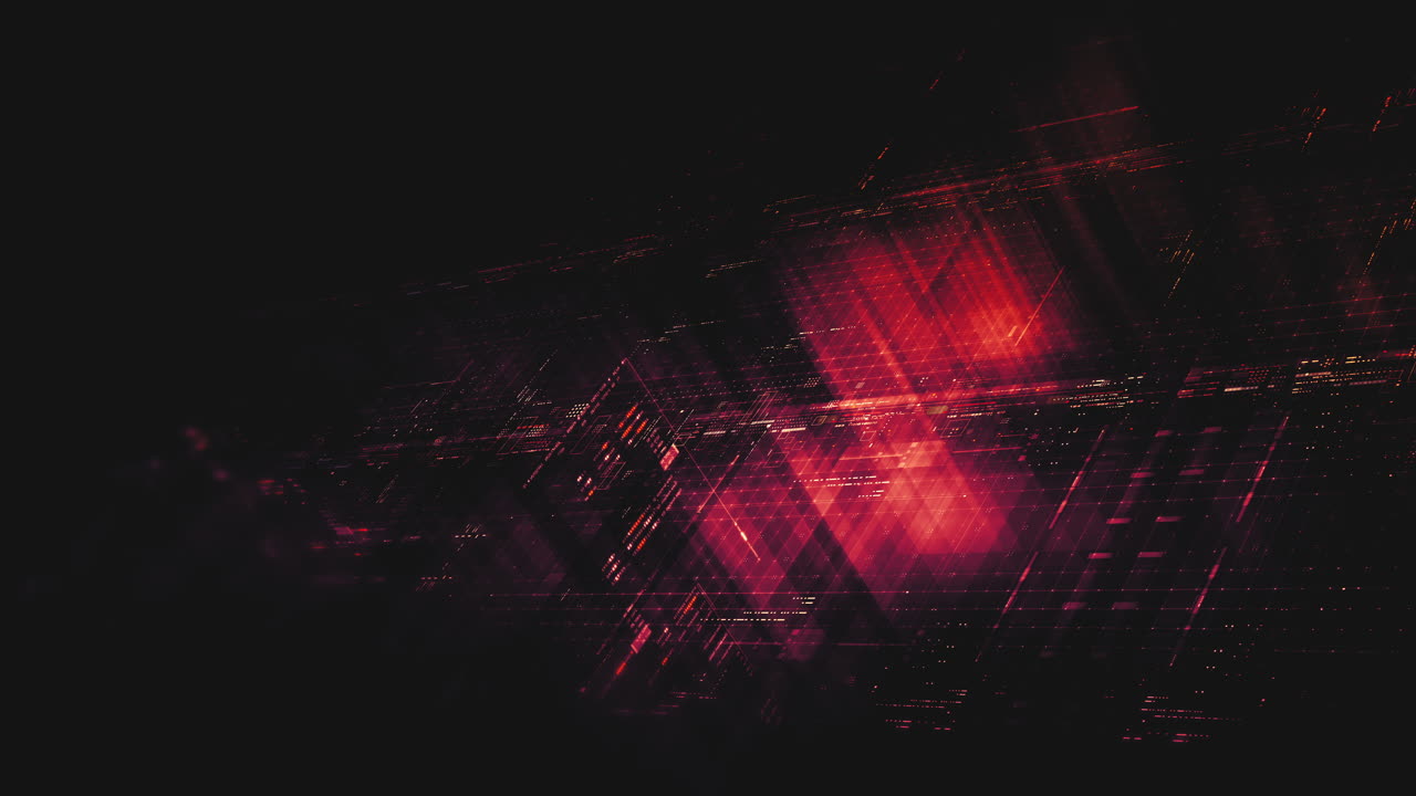 Futuristic data matrix simulation featuring metaverse-inspired elements, an information network, and hi-tech digital data telemetry with encrypted numbers. A dynamic background for computer display