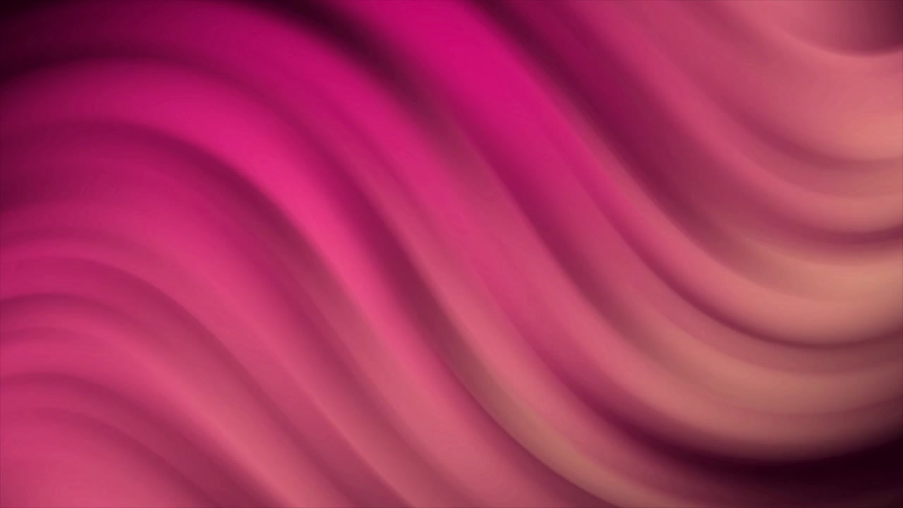 Sfondo in loop con onde fluide astratte rosa e magenta