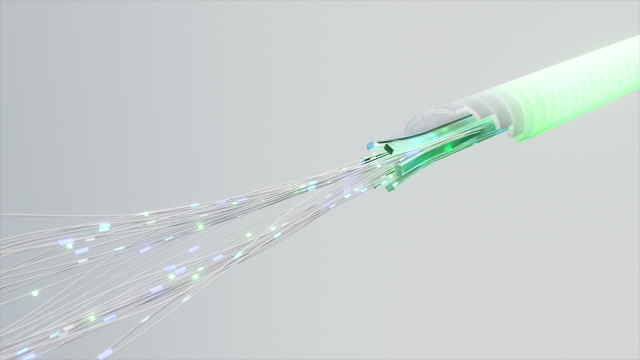 광섬유 케이블 기술
