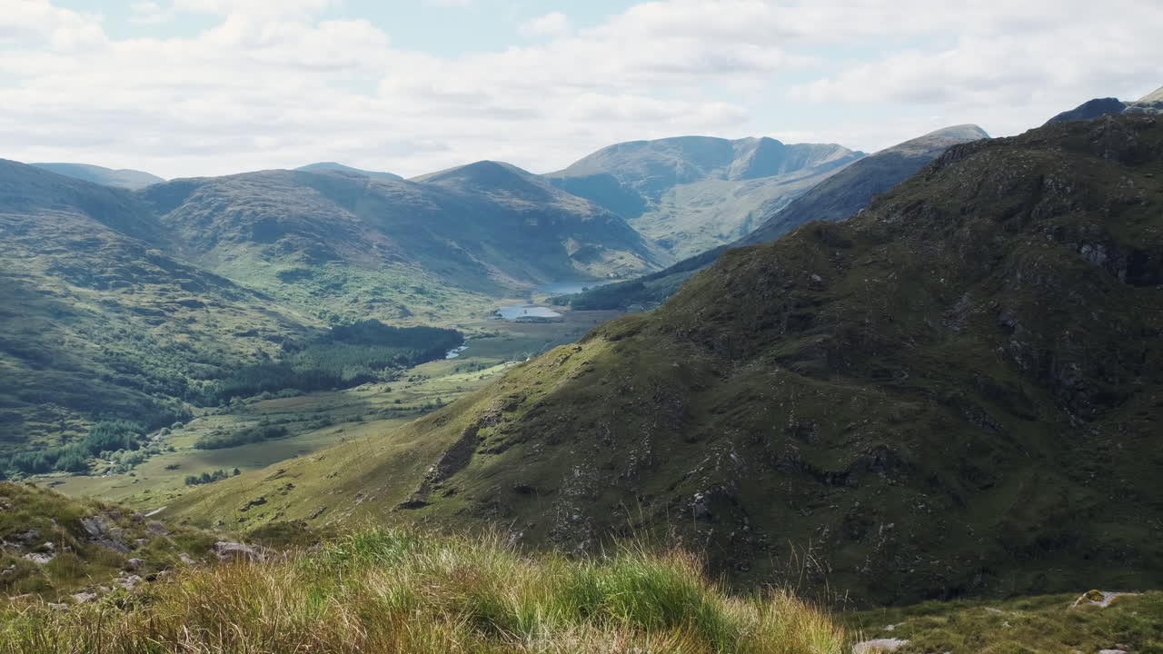 아일랜드 케리 카운티 던로이의 아름다운 전망 전망