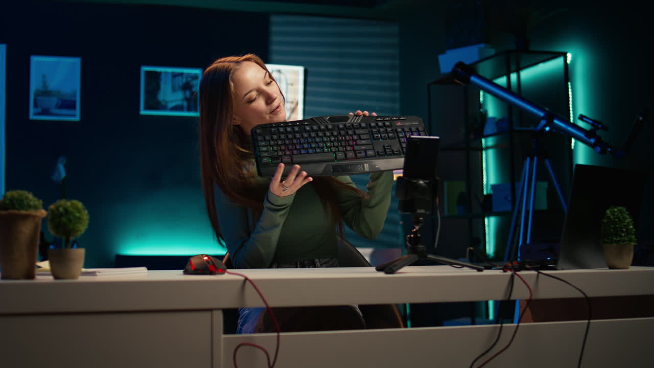 젠 은 rgb 라이트 마우스와 키보드를 소개합니다.