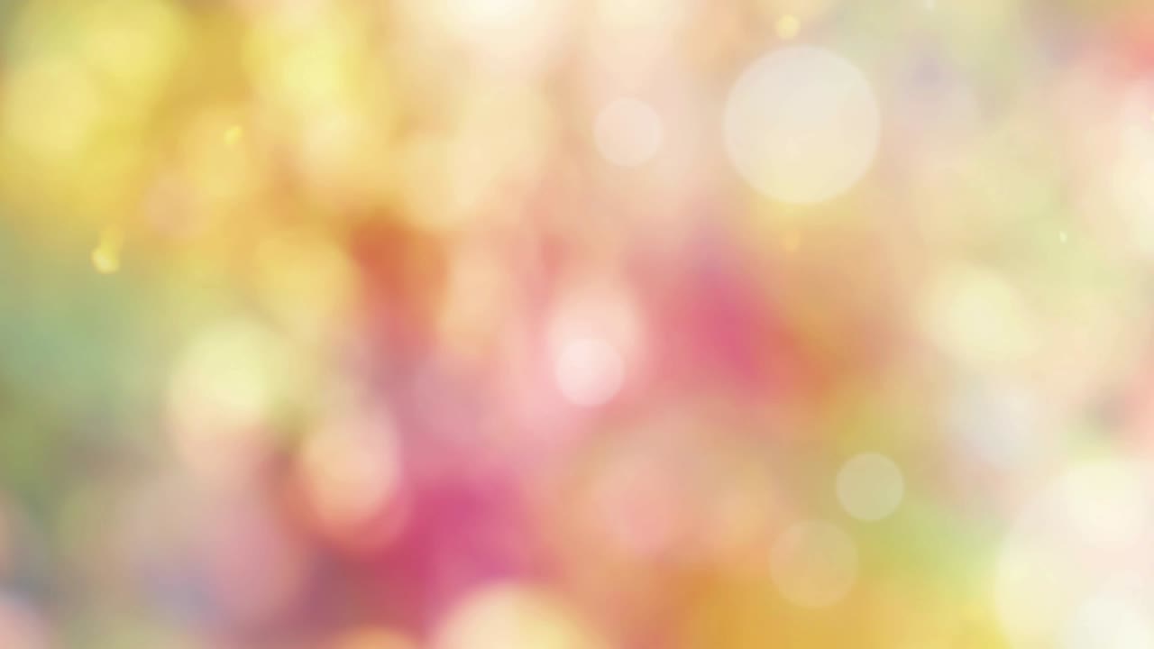 보케와 함께 추상적인 스프링 배경