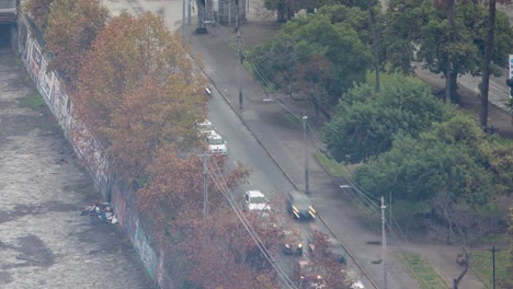 Timelapse-De-La-Mañana-En-Santiago-De-Chile