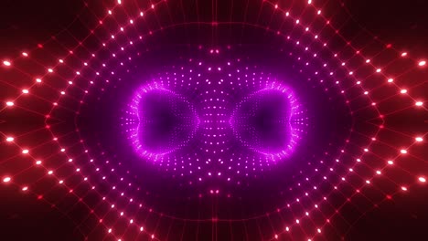 abstract neon lights visuals