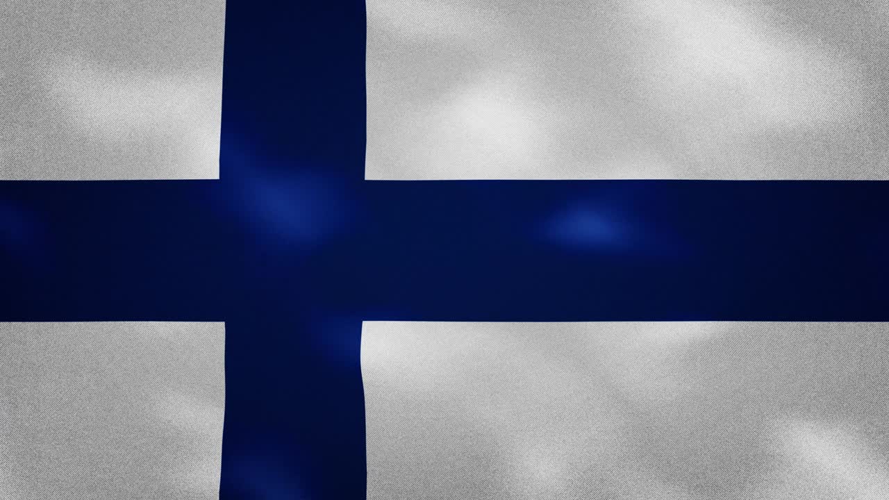 핀란드 발의 밀집된 직물 파동, 배경 루프