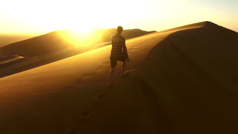 alone among the dunes