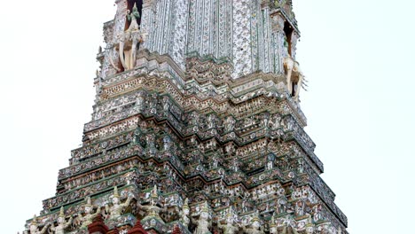 detailed view of wat arun's ornate architecture