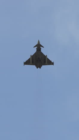 eurofighter typhoon in flight