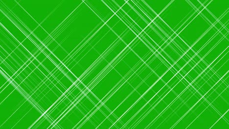 grid lines motion graphics with green screen background