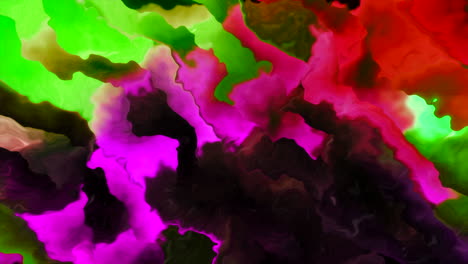 abstract fluid painting