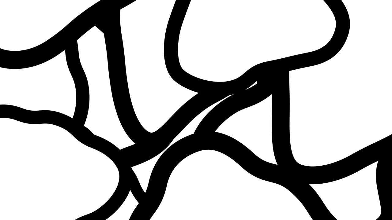 patrón animado abstracto en blanco y negro