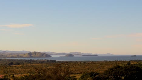 Sunrise-early-morning-Airways-Hotel-view-Port-Moresby-Papua-New-Guinea-PNG-International-Airport-airplanes-travel-city-center-island-ocean-landscape-view-zoom-shot