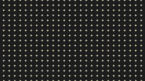 Pattern-of-white-crosses-on-black-background