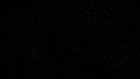 motion video of a collection of light particles of various colors flying and spreading (4k resolution: transparent background)