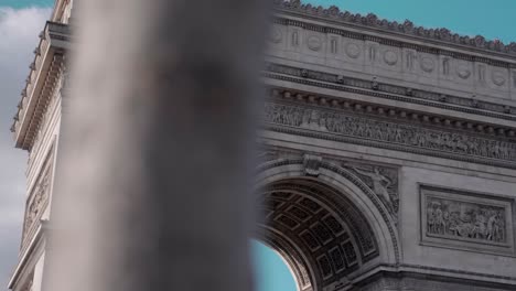 arch of triumph in paris, france