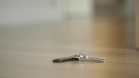 keys on the floor