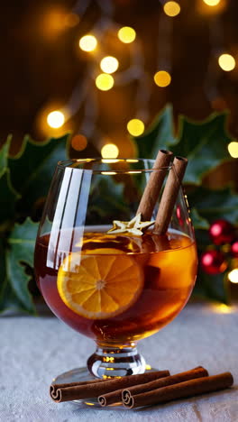 christmas spiced cocktail