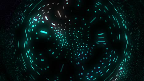 túnel de resplandor abstracto