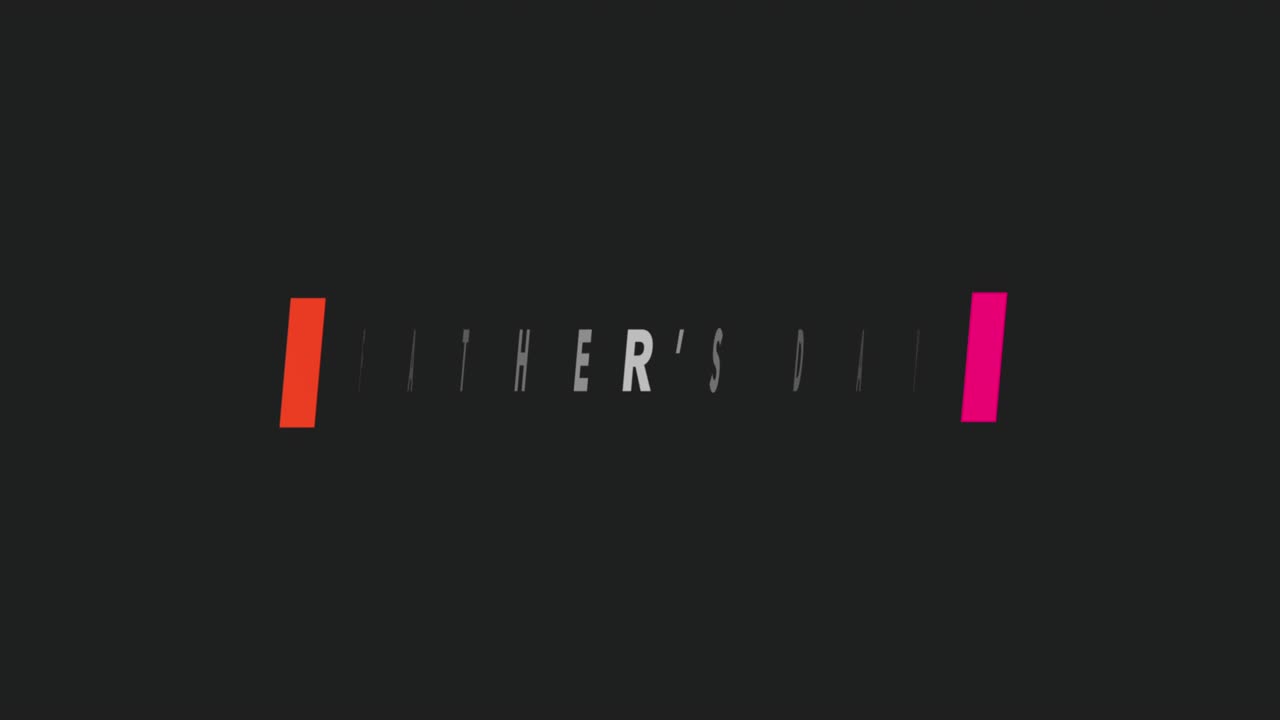 día del padre con líneas de gradiente