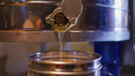 first stage of honey centrifugation