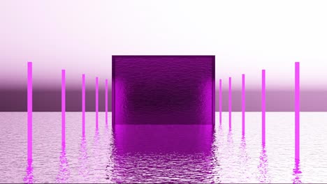 paarse neon abstracte achtergrond