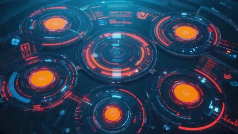 futuristic hud technology