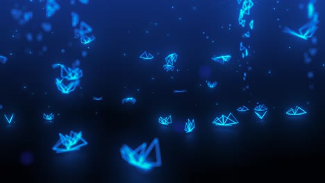 neon butterflies