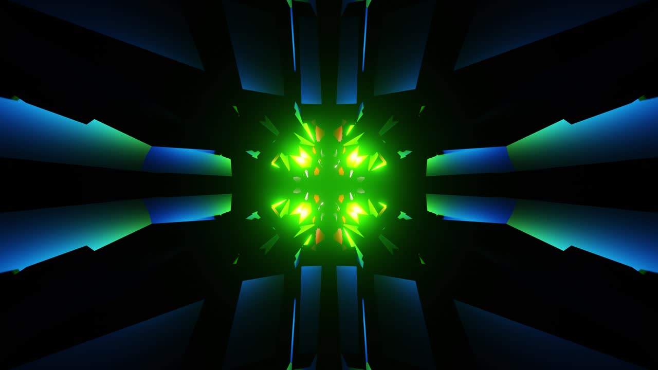 tunnel a circuito di concerto vj