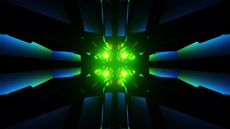 túnel de bucle de concierto de vj