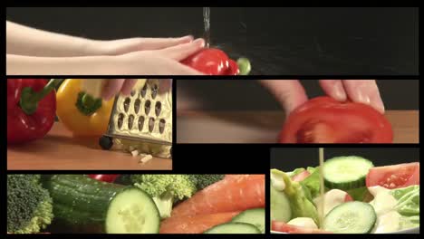 Vegetable-Montage