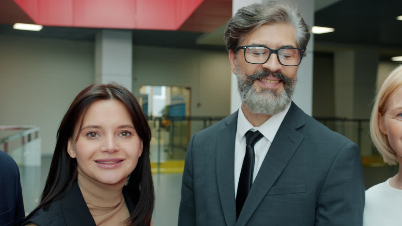retrato del equipo de negocios